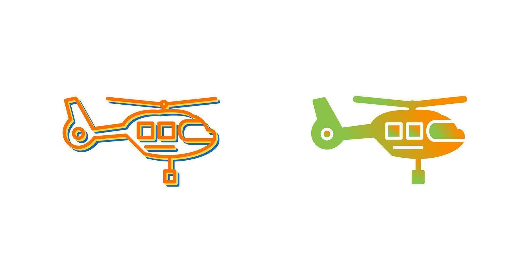 Helicopter Vector Icon