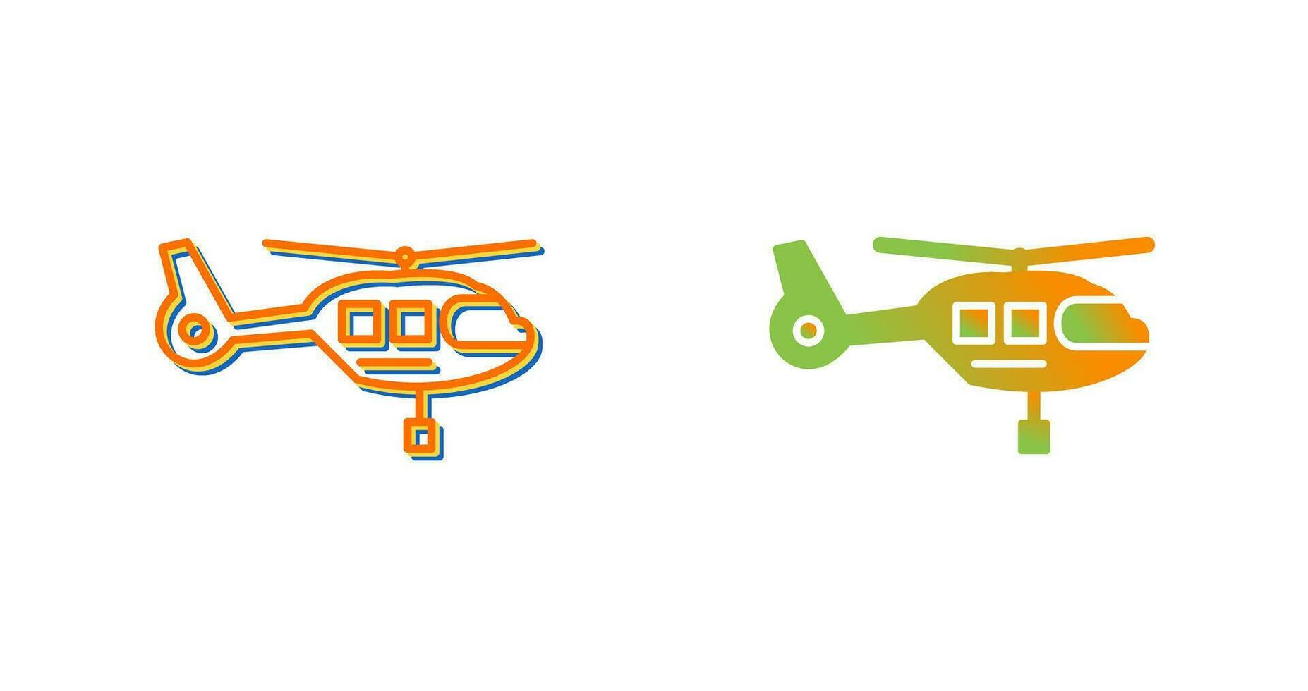 Helicopter Vector Icon