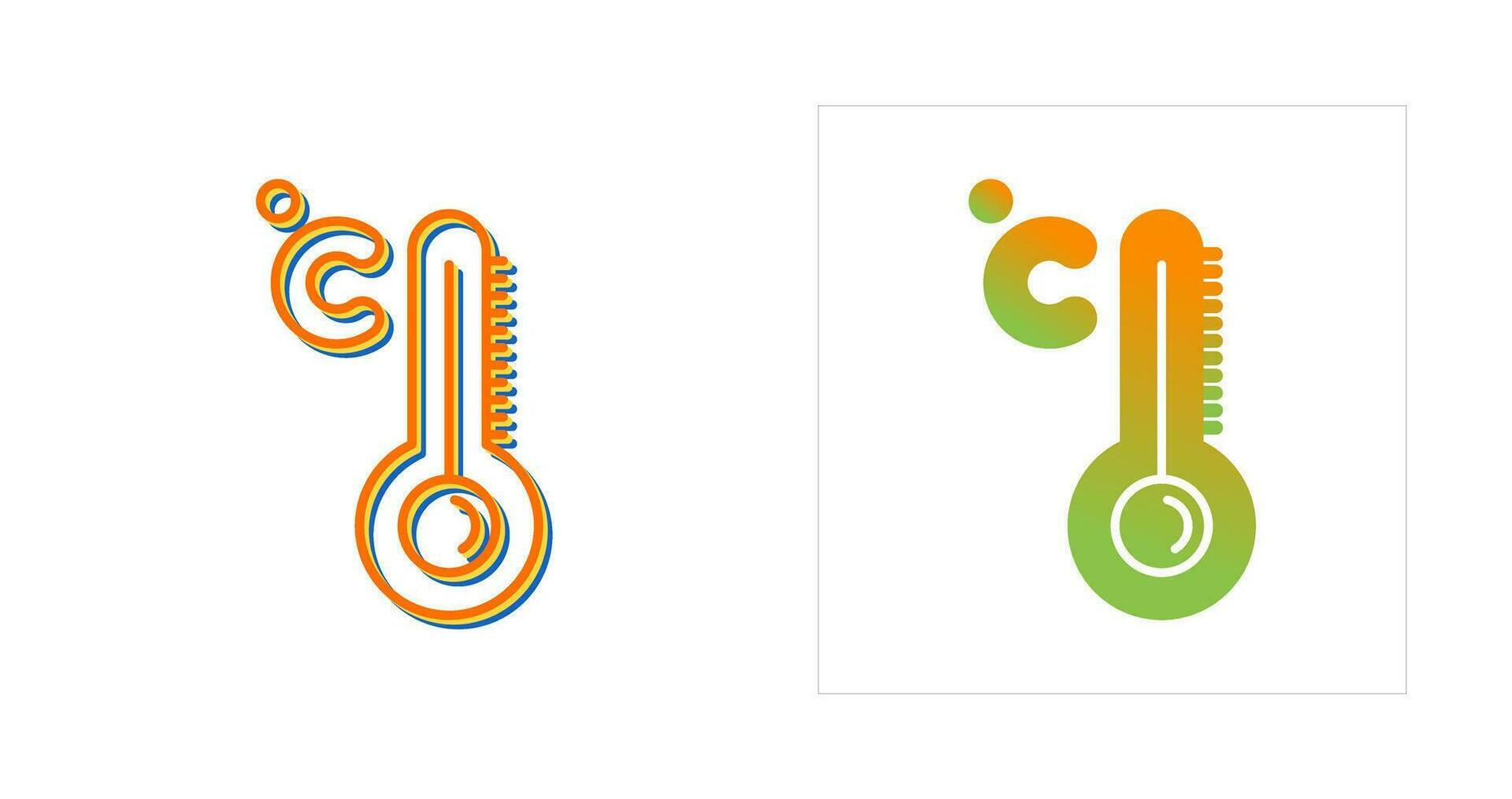 icono de vector de alta temperatura