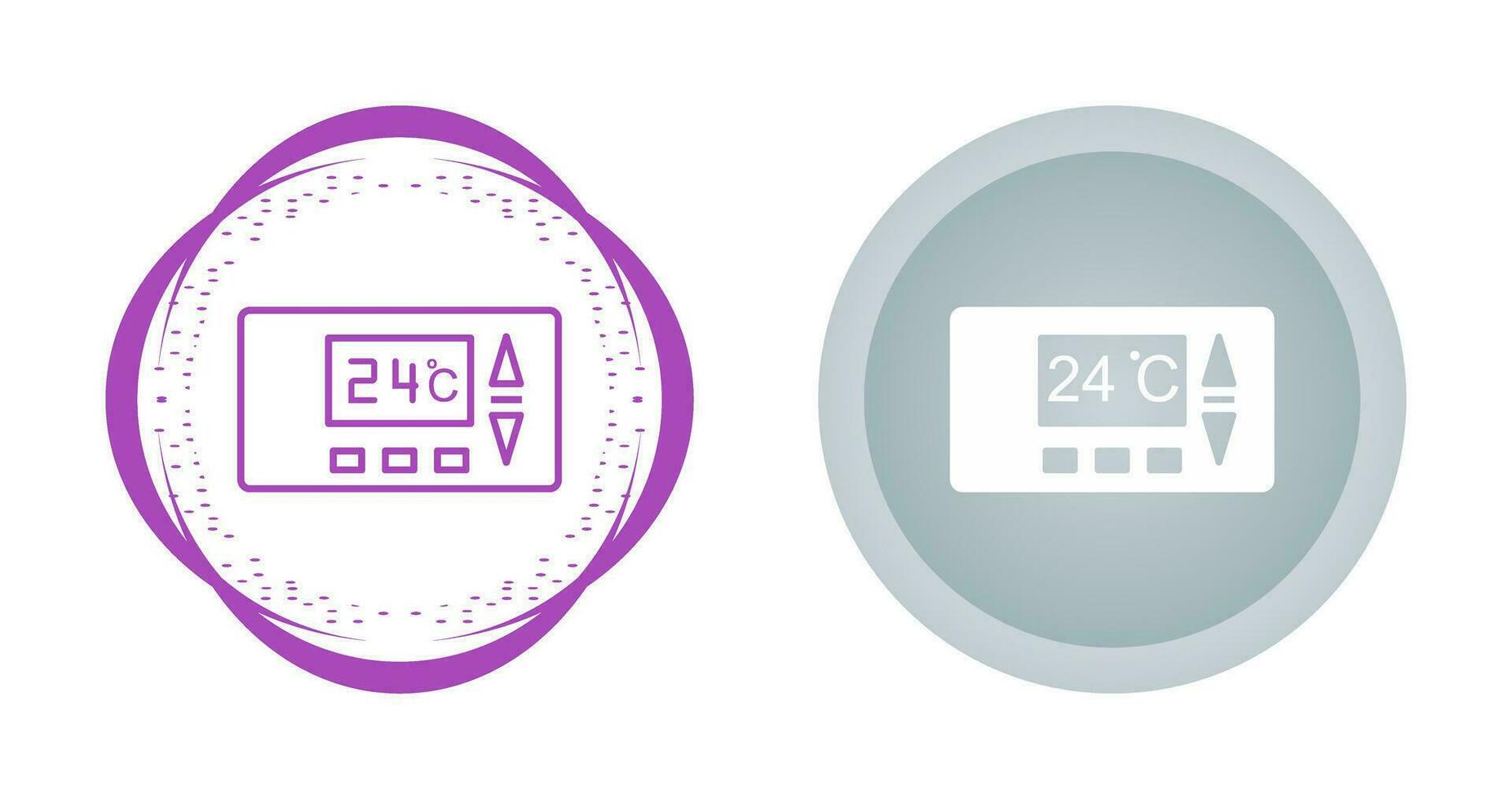 Thermostat Vector Icon