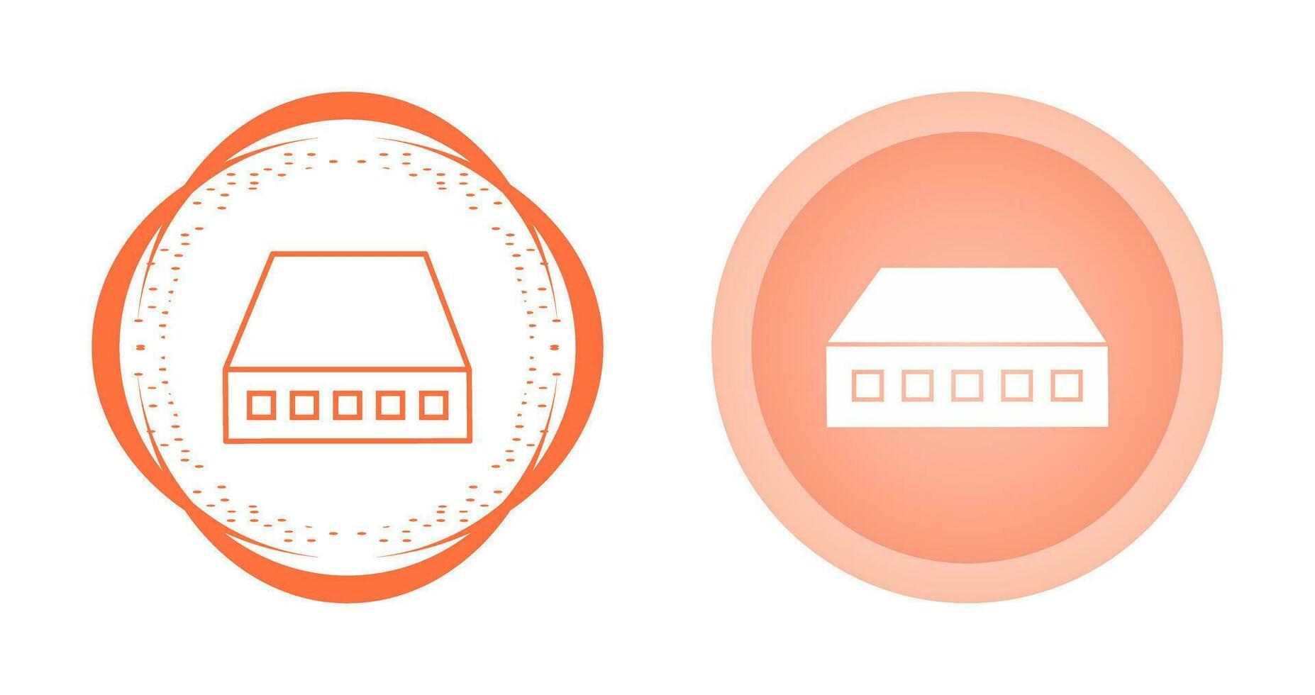 Network Switch Vector Icon