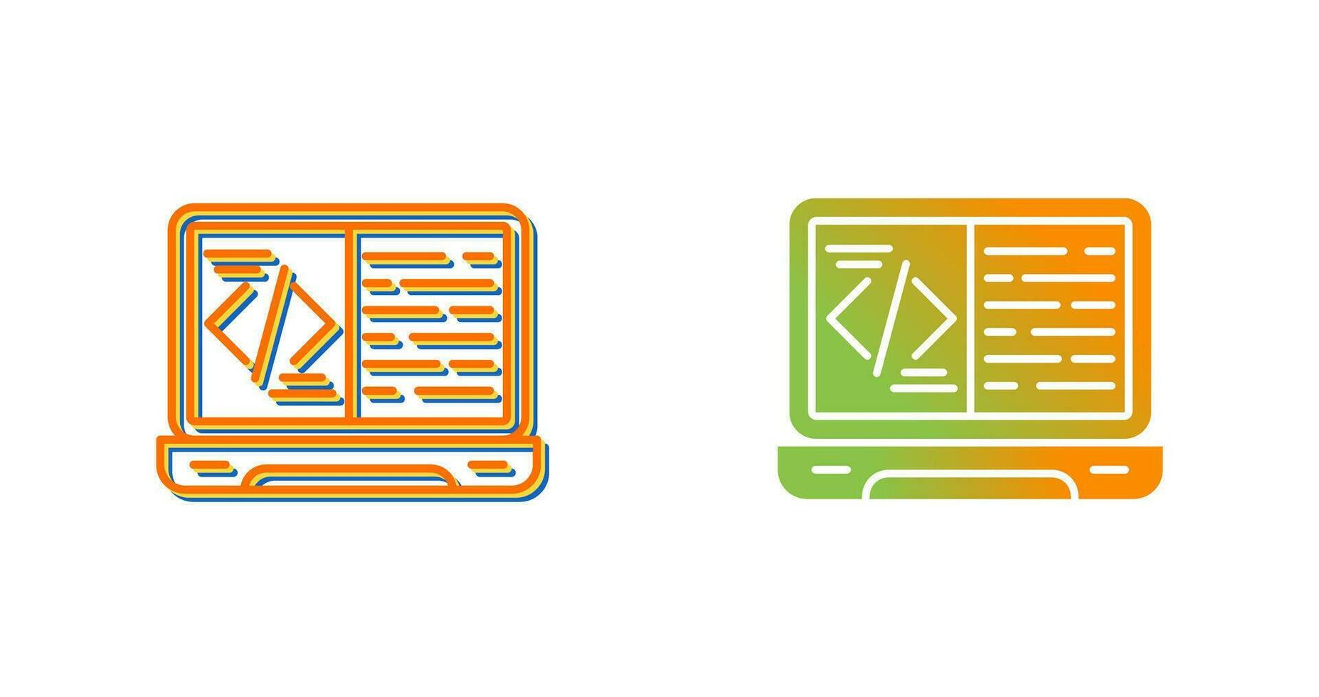 Coding Vector Icon