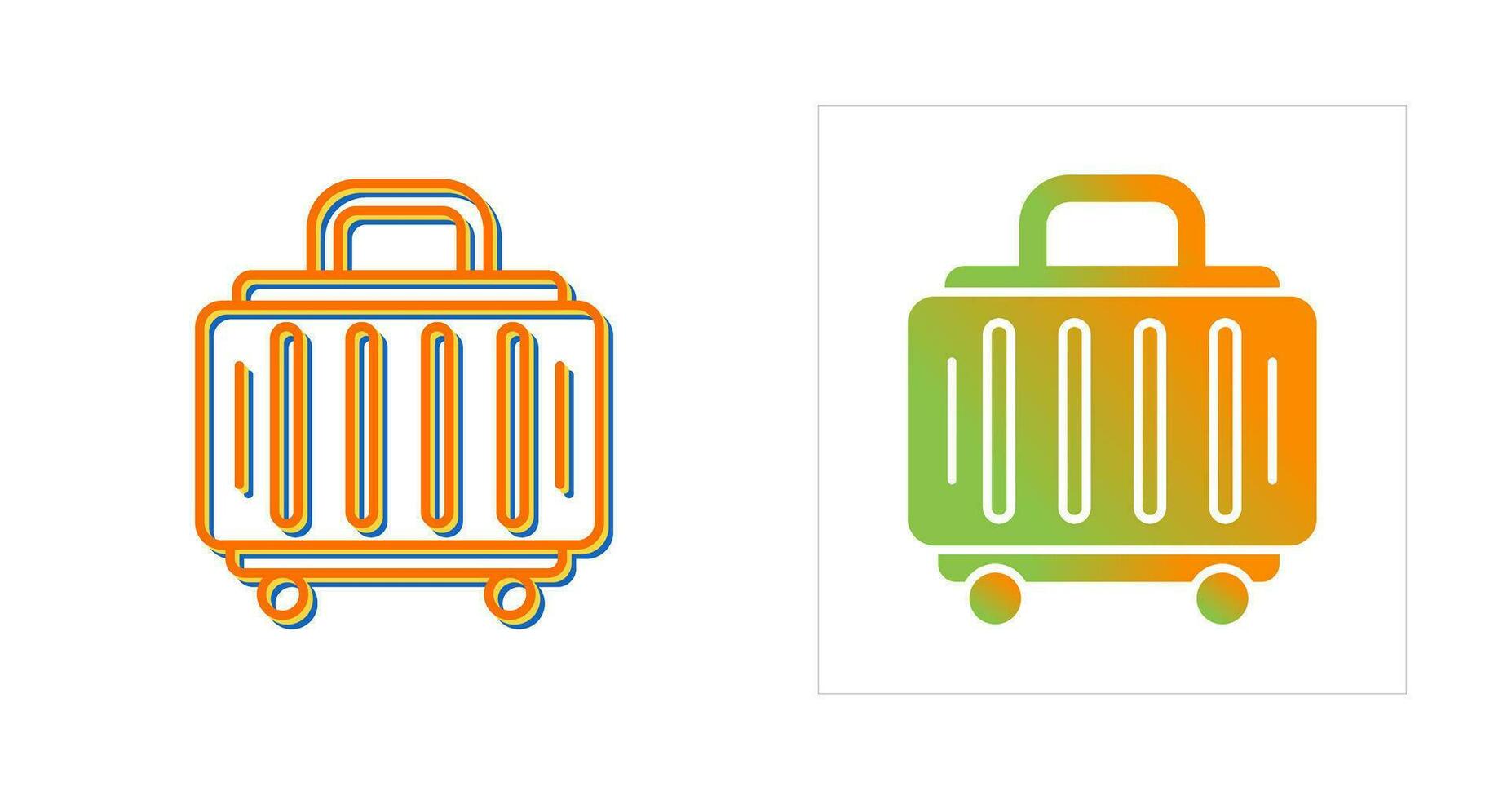 Baggage Vector Icon