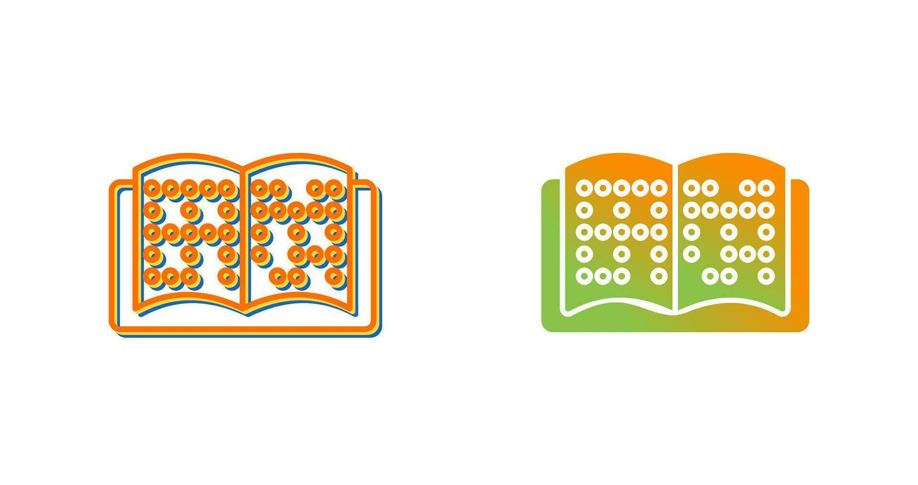 Braille Vector Icon