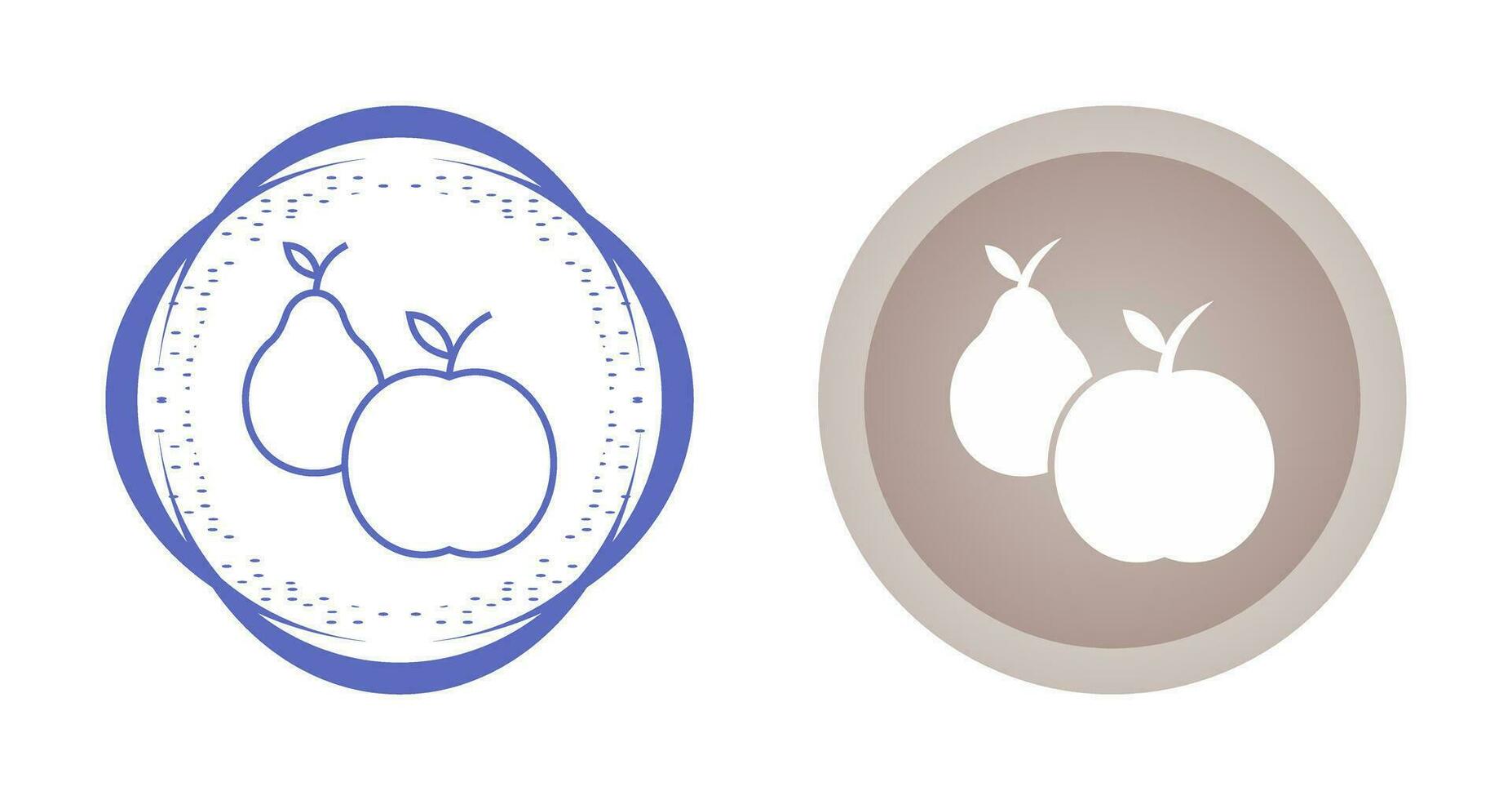 icono de vector de frutas