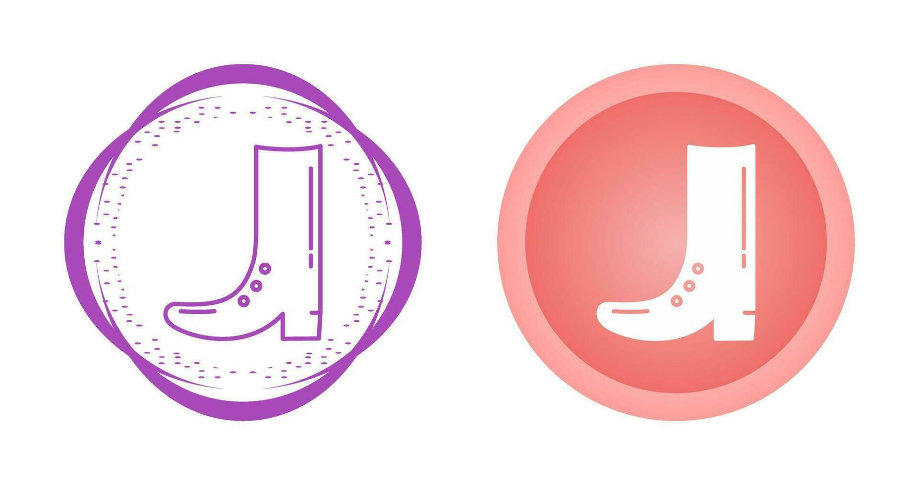 Cowboy Boot Vector Icon