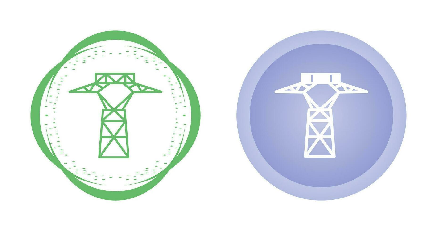 Power Line Vector Icon