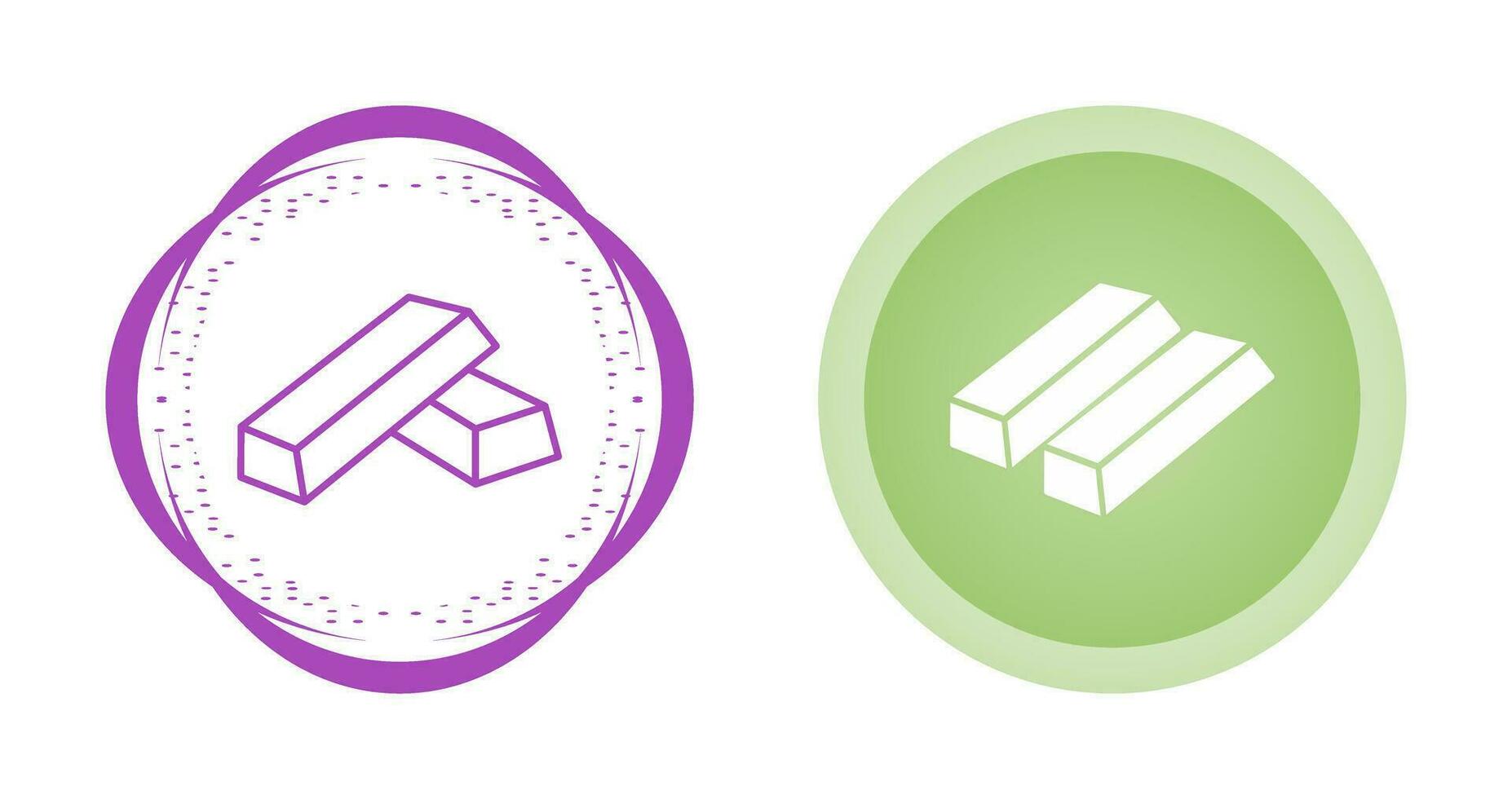 Gold Bars Vector Icon