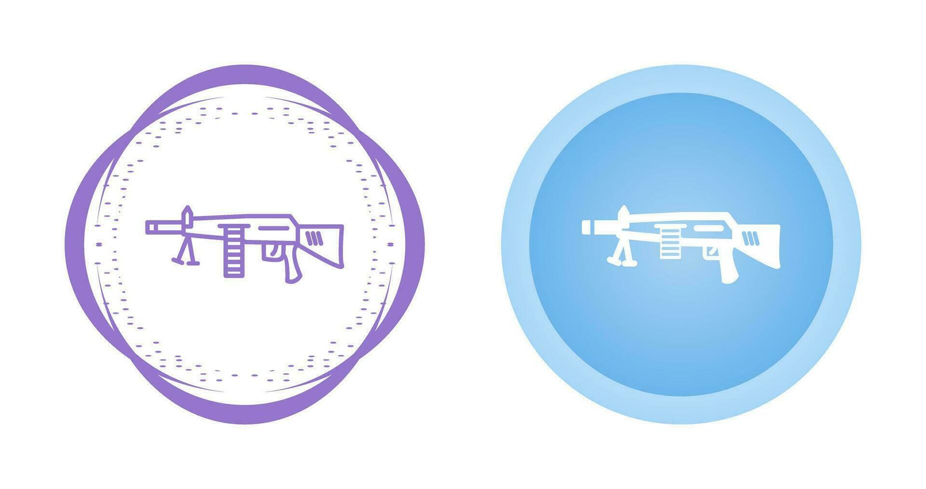 Machine Gun Vector Icon