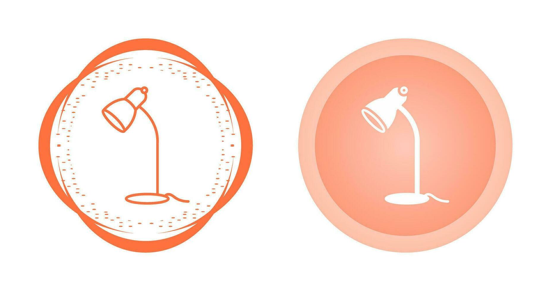 Office Lamp Vector Icon