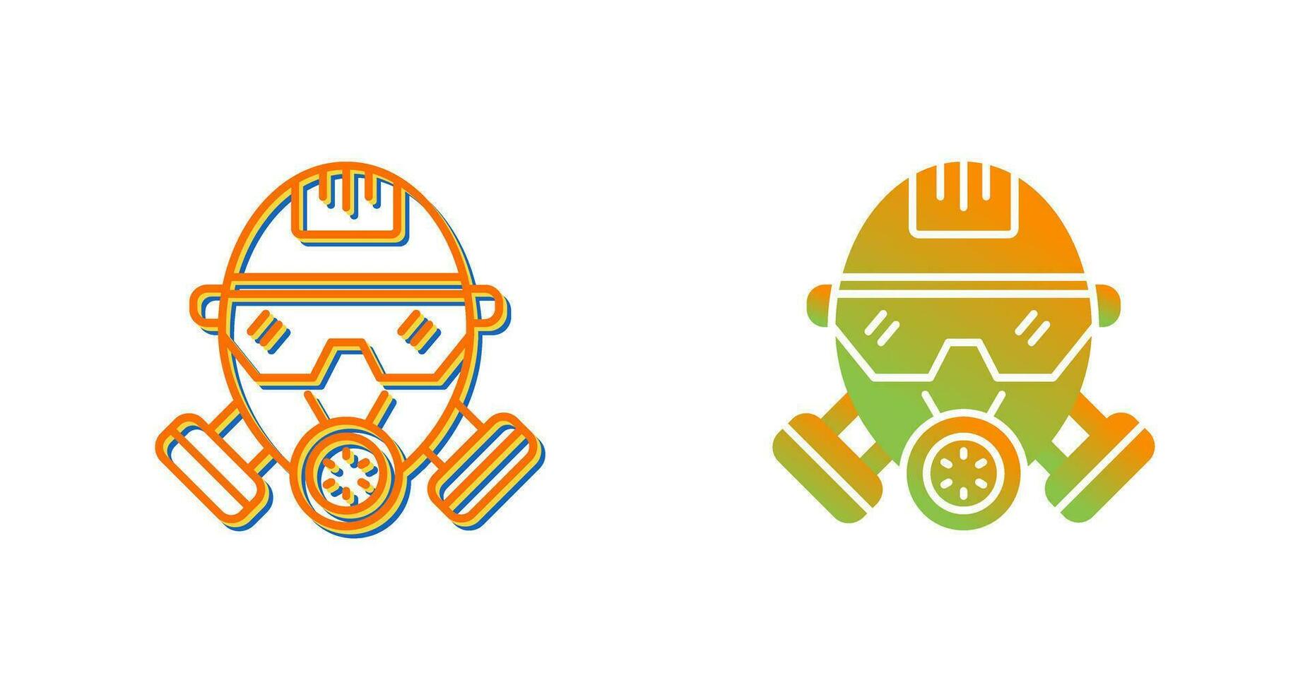 Gas Mask Vector Icon