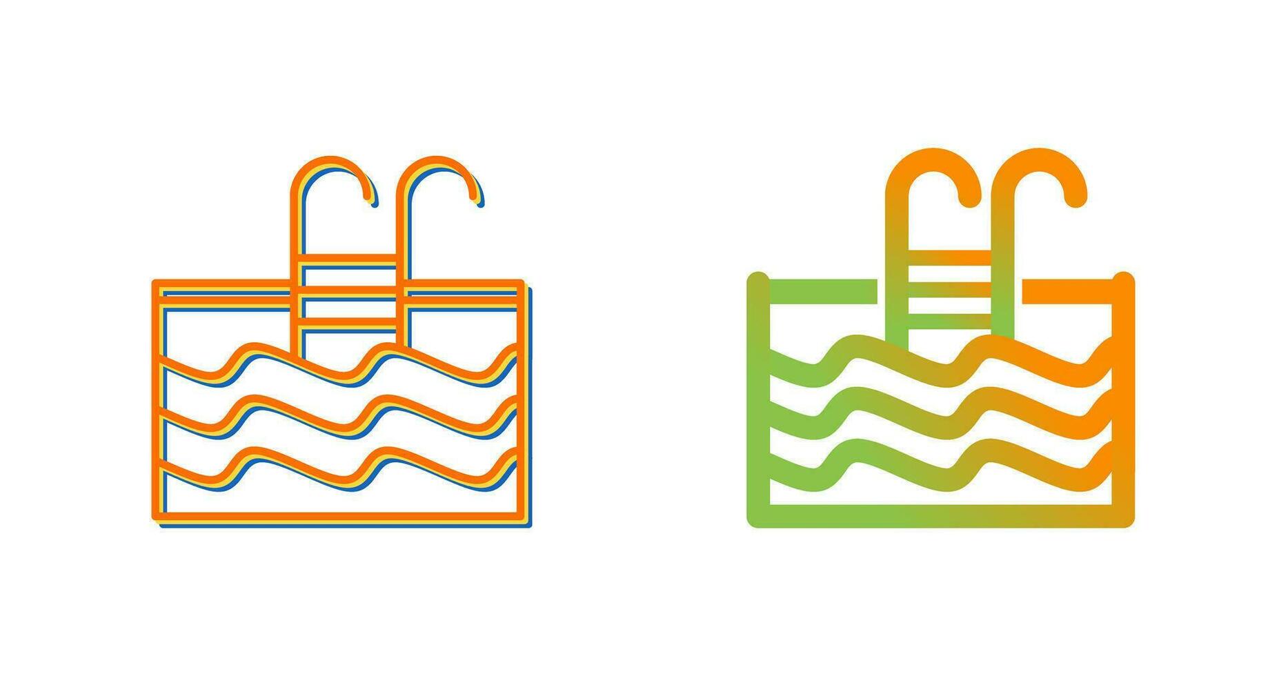 Swimming Pool Vector Icon