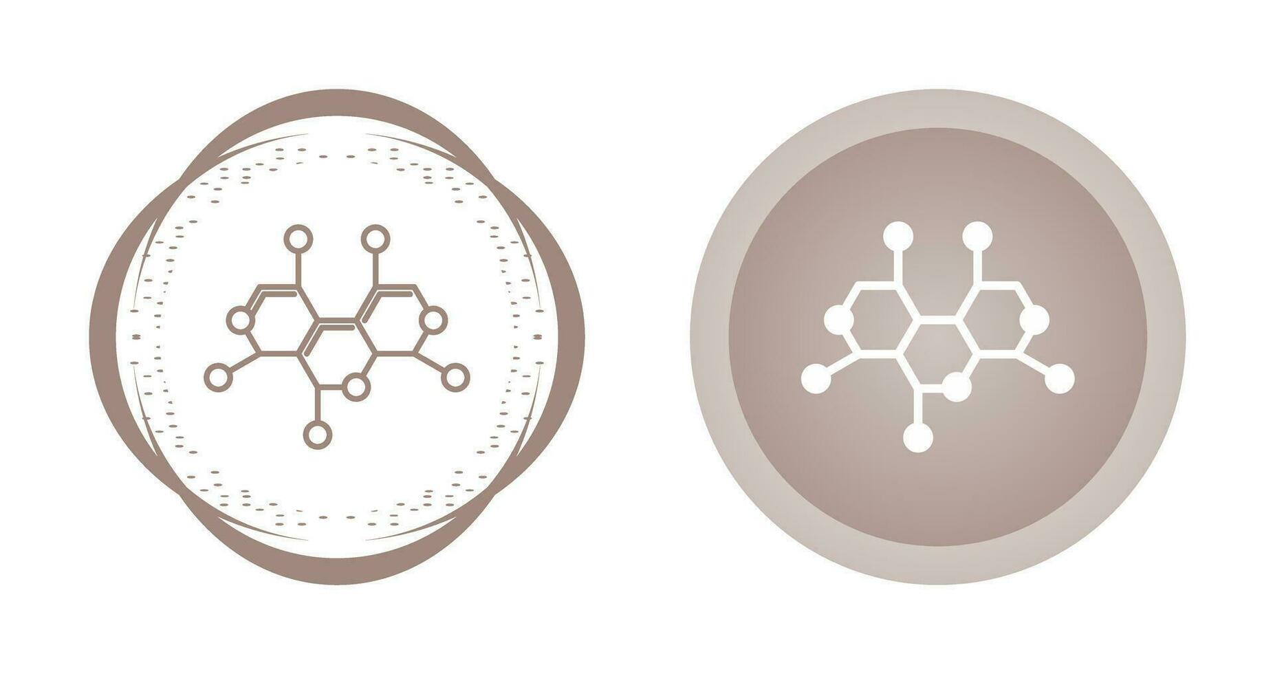 Molecule Structure Vector Icon
