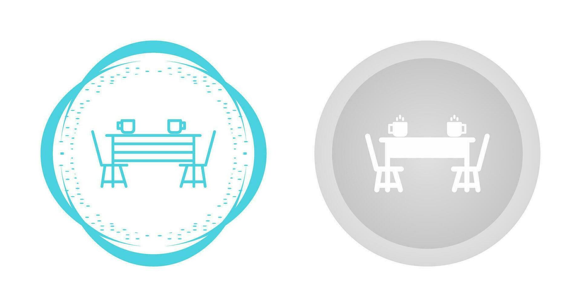 Dining Table Vector Icon