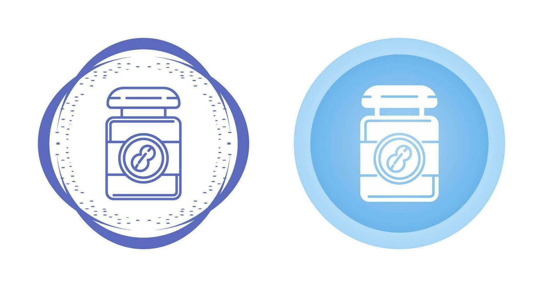 Peanut Butter Vector Icon