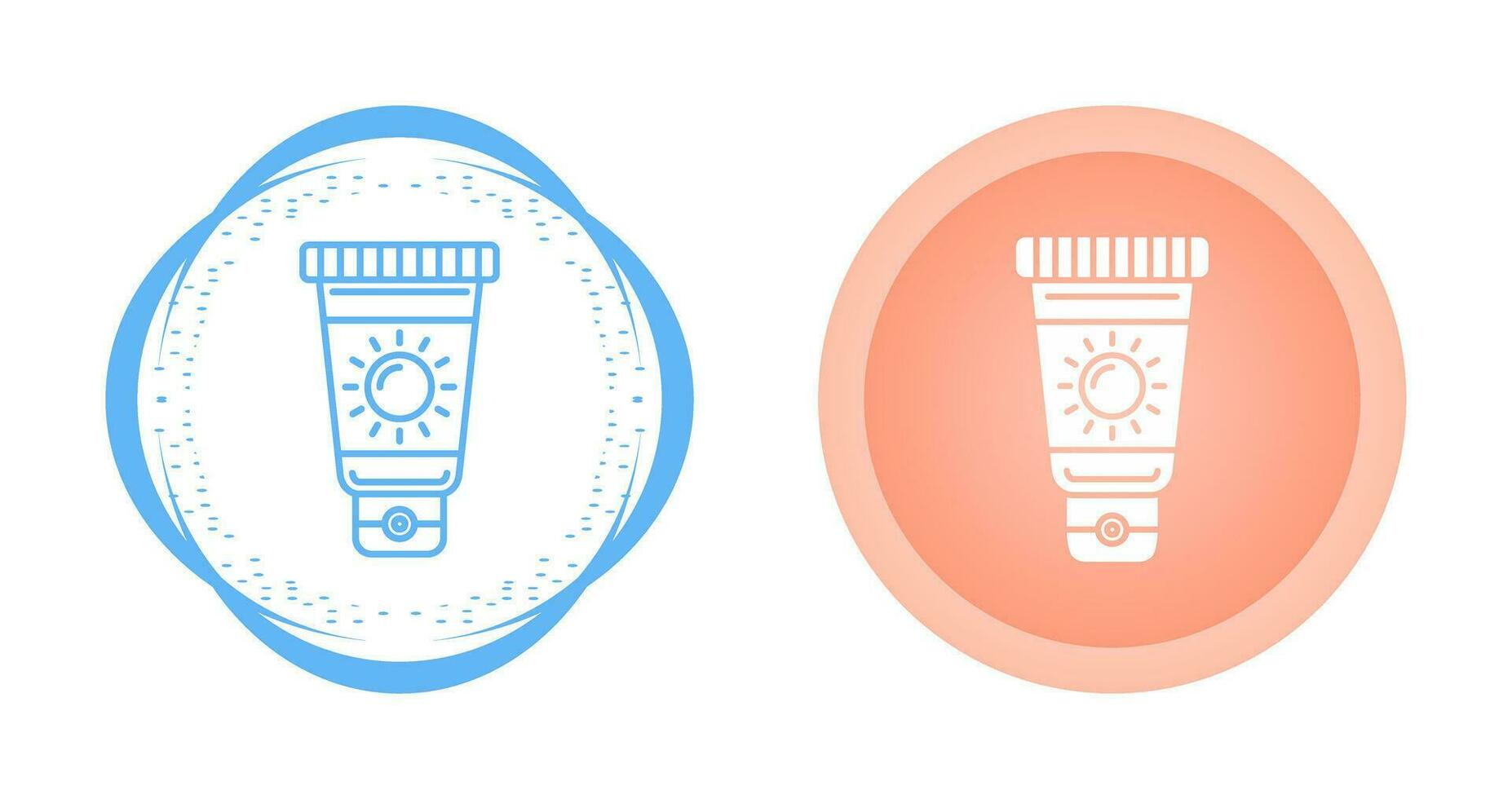 Sunscreen Vector Icon