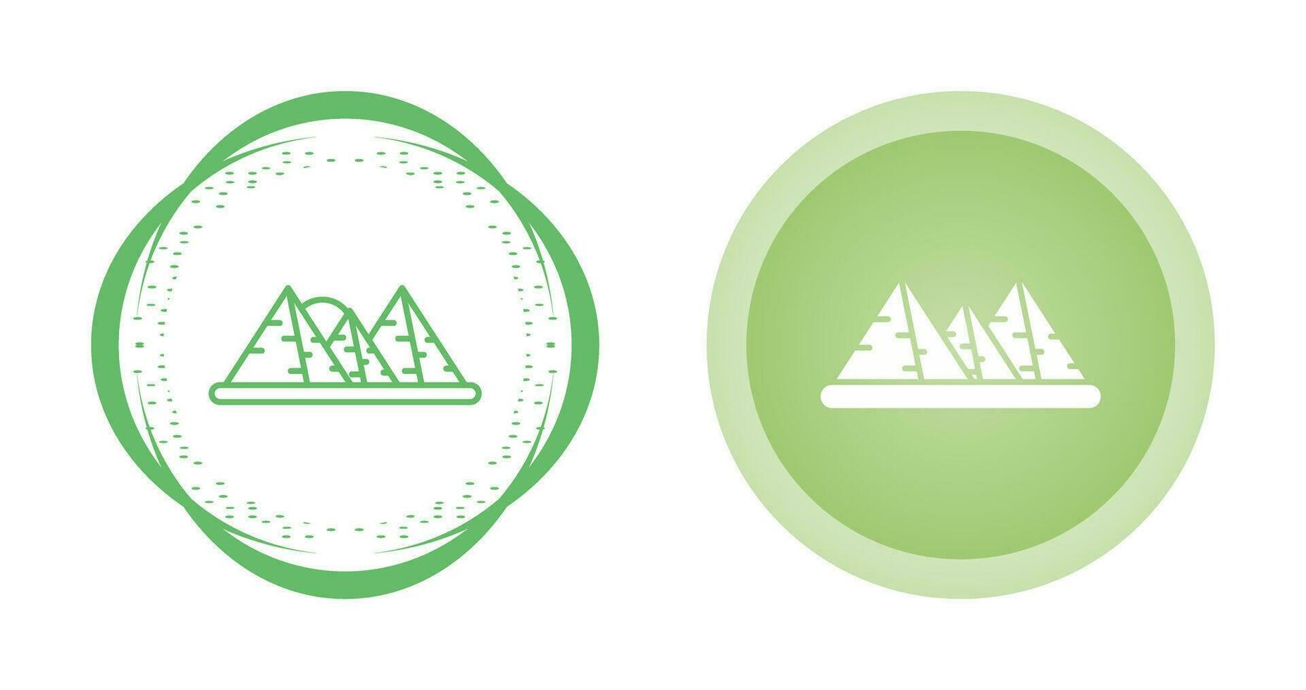 Pyramid Vector Icon