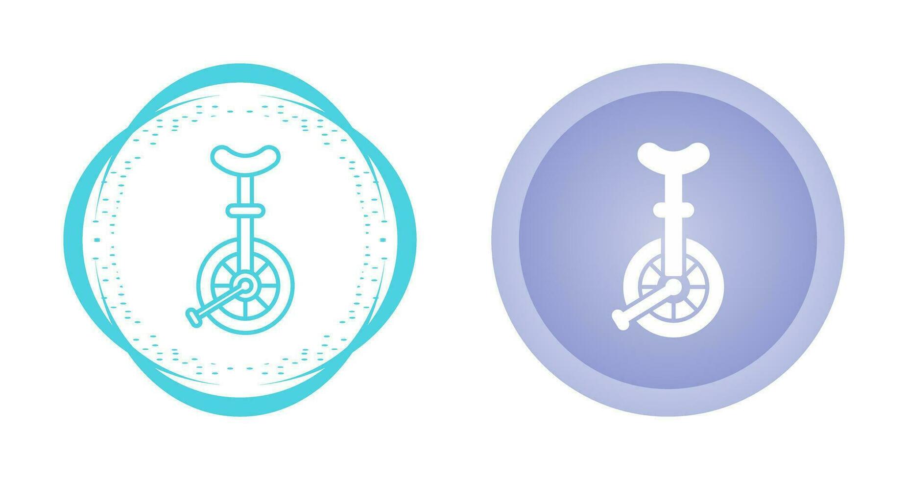 Unicycle Vector Icon