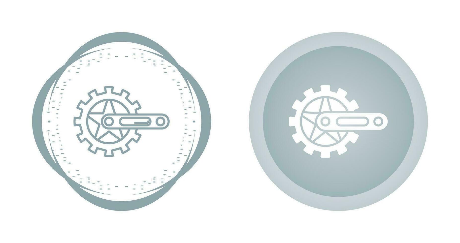 Crankset Vector Icon