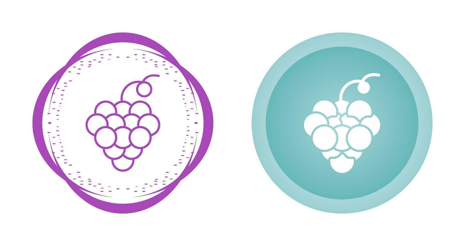 Grapes Vector Icon