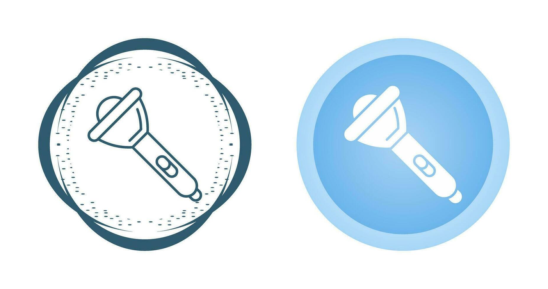 Flashlight Vector Icon