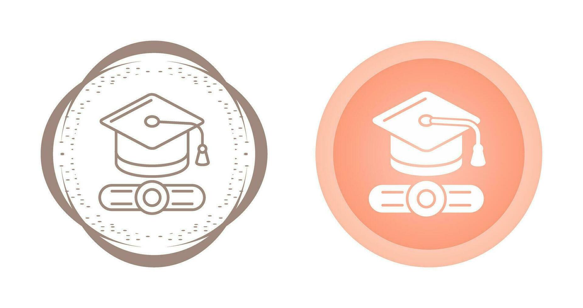 Graduated Vector Icon