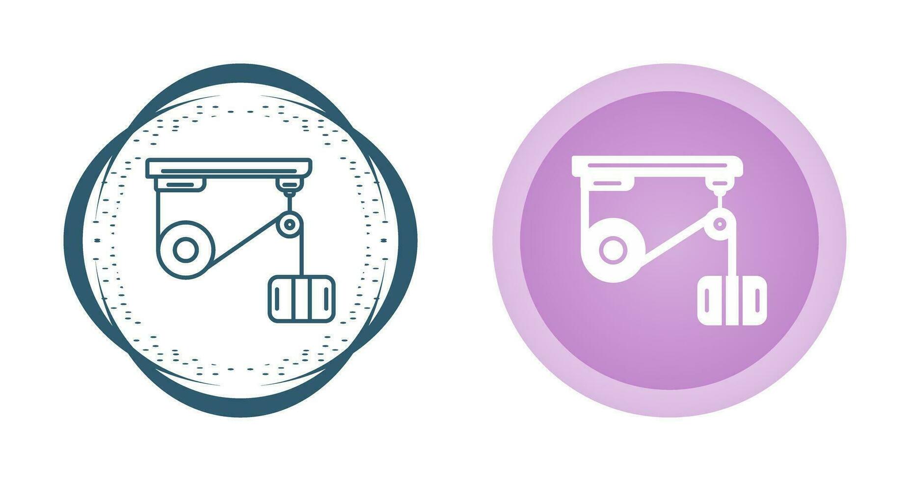 Pulley Vector Icon