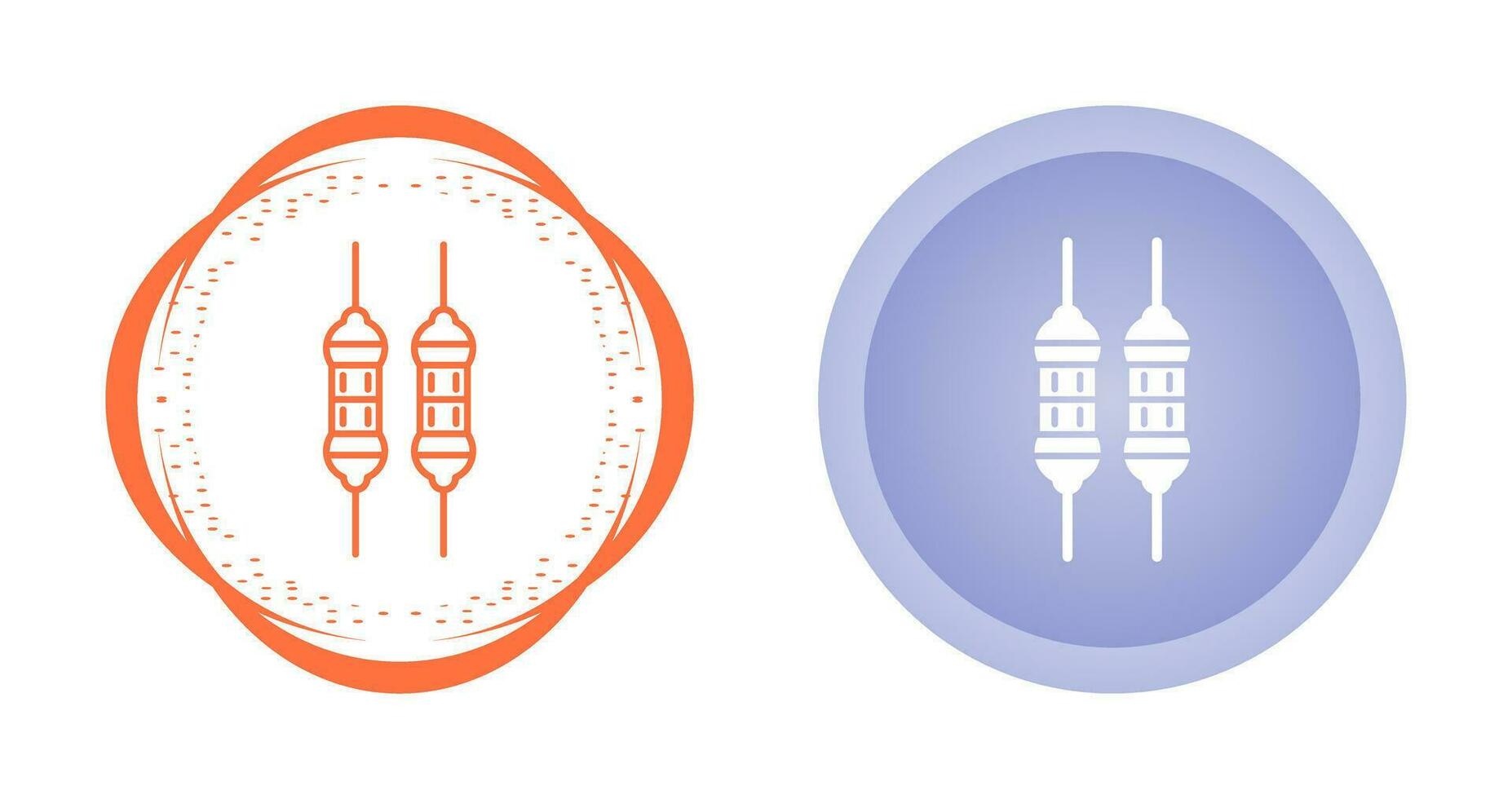 Resistor Vector Icon