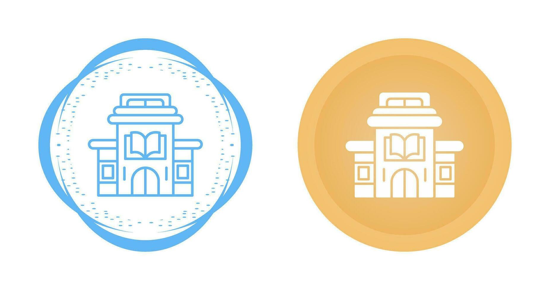 Library Vector Icon