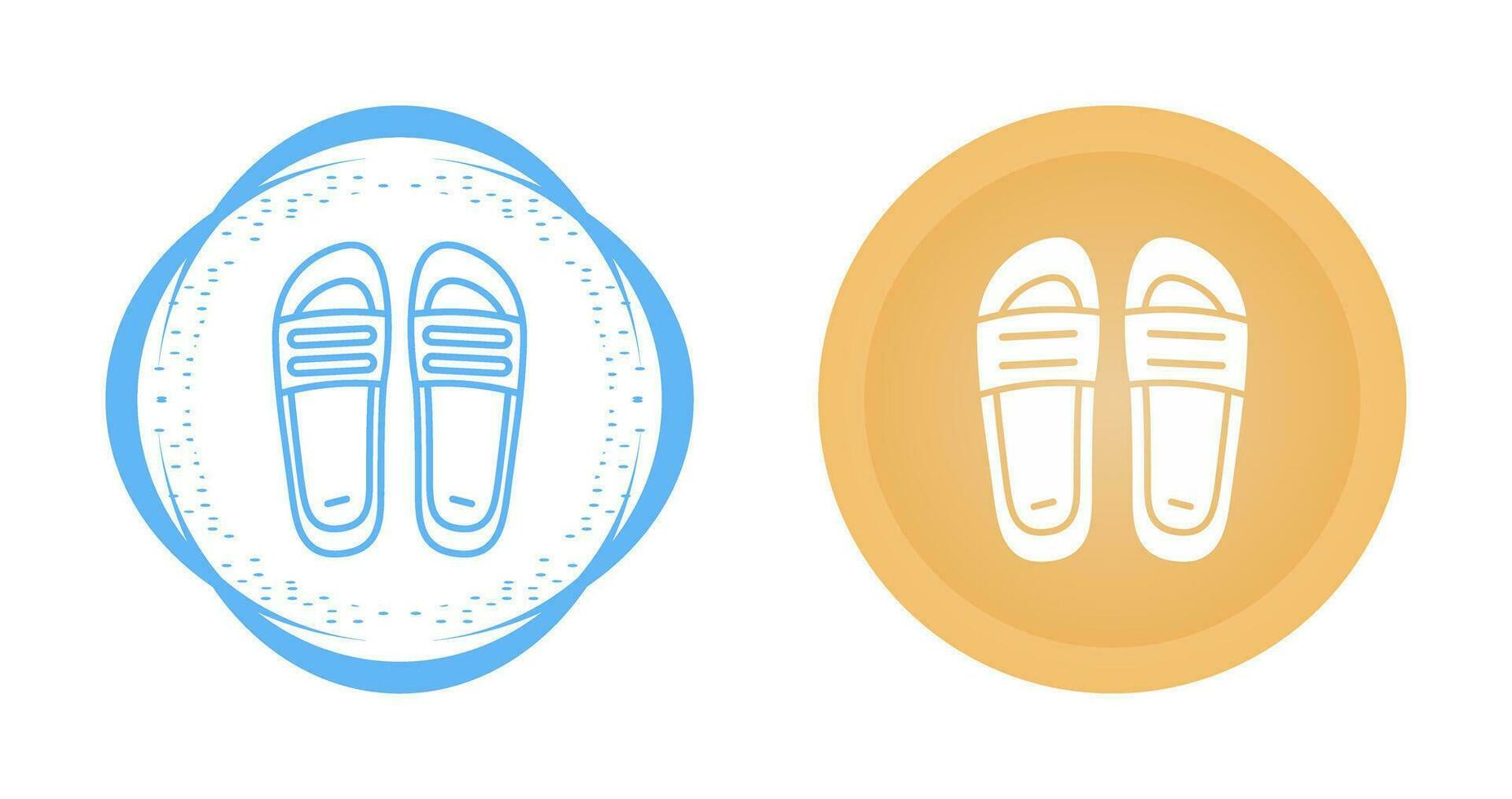 Slippers Vector Icon