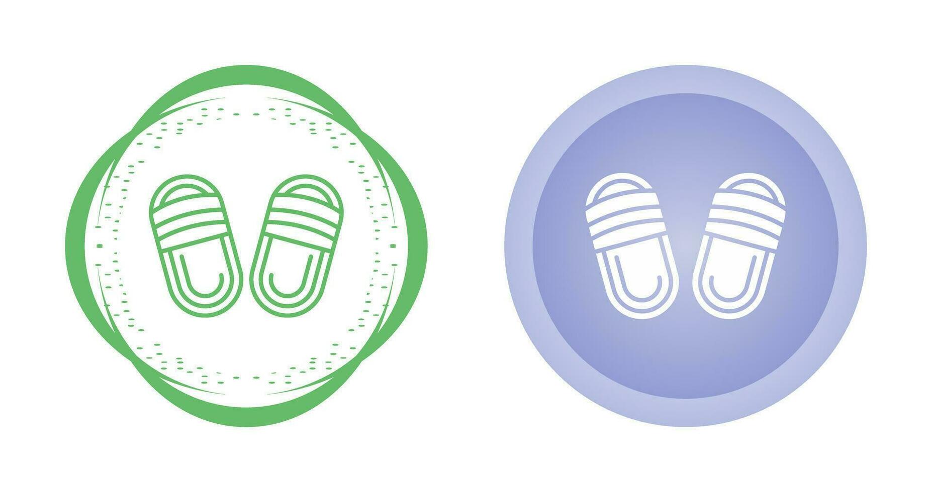 Slippers Vector Icon