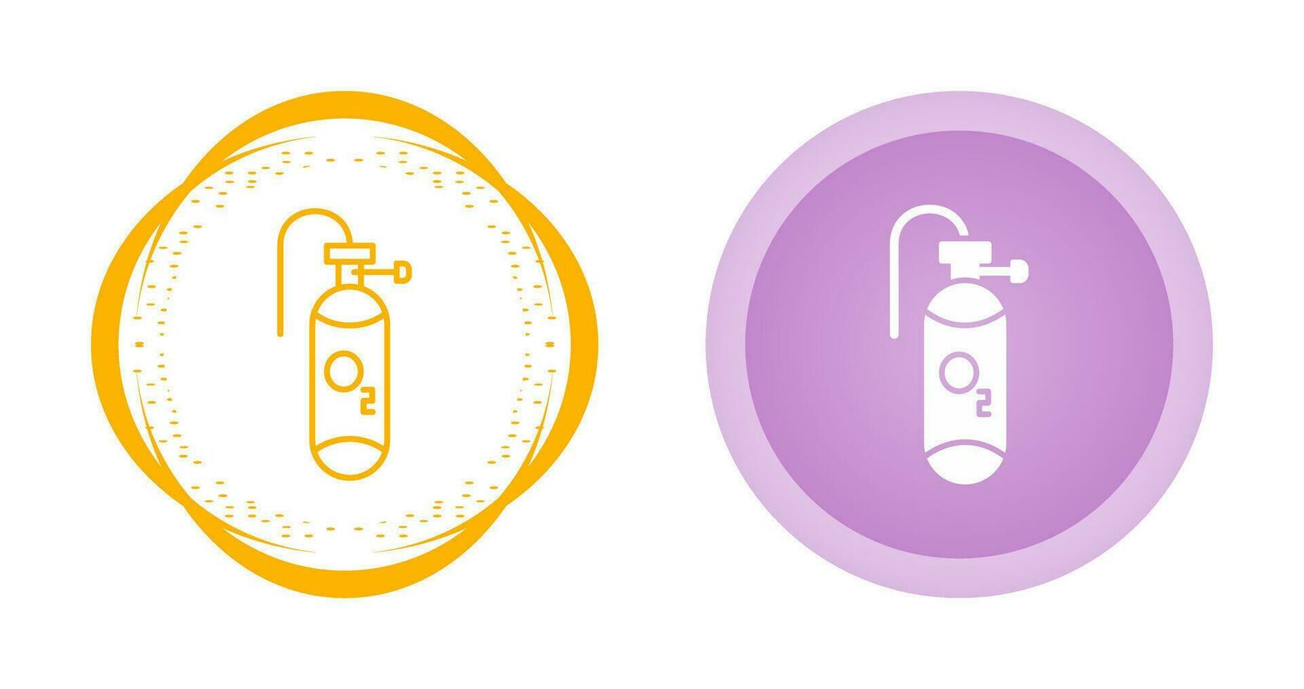 Oxygen Tank Vector Icon
