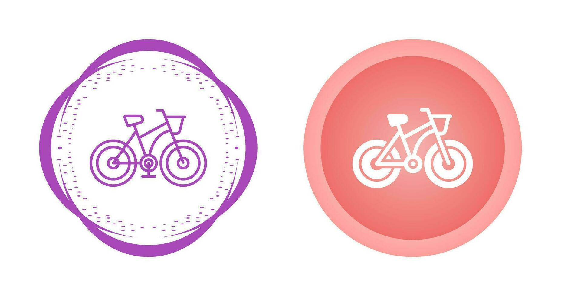 icono de vector de bicicleta