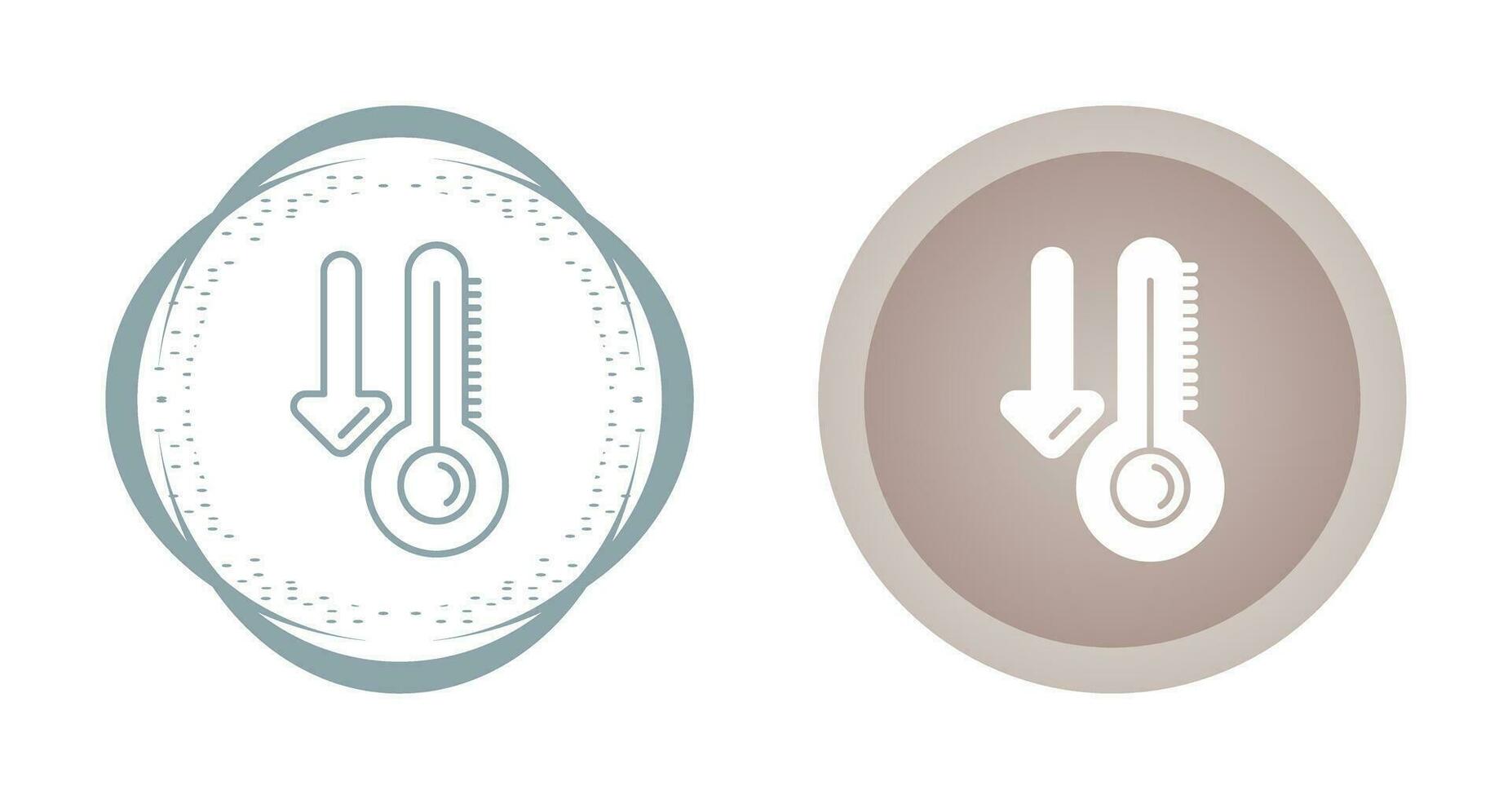 Low Temperature Vector Icon