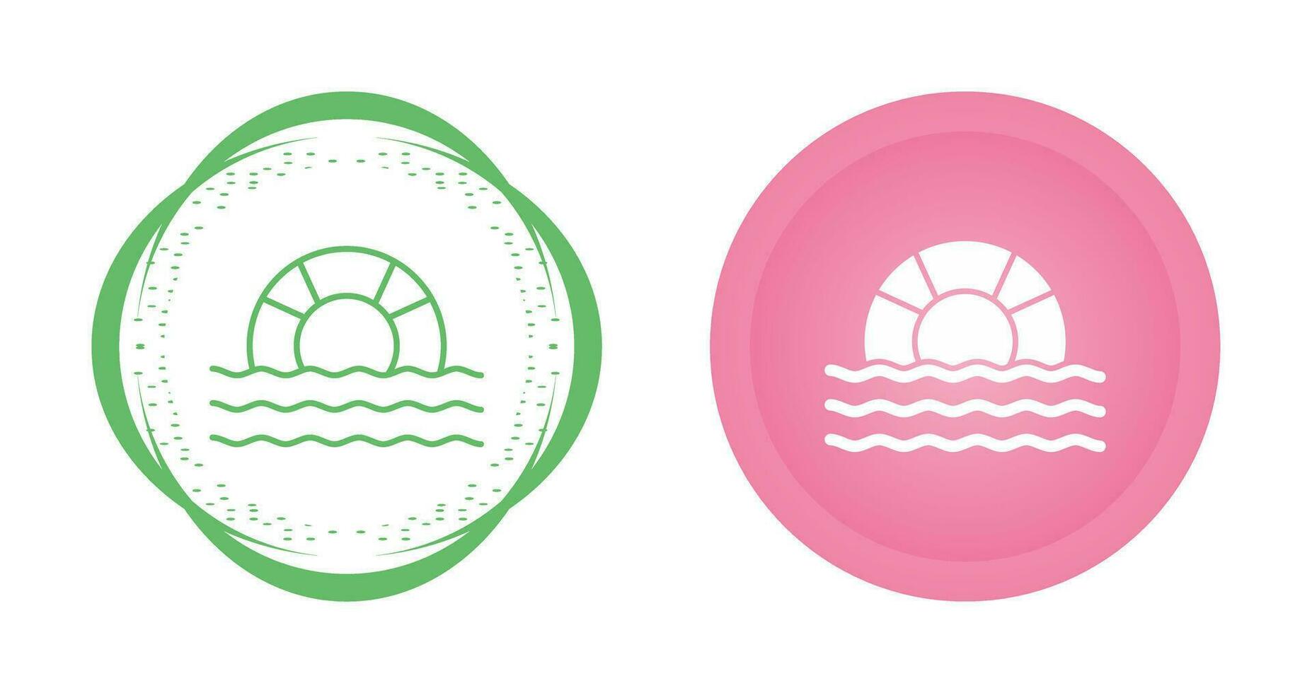 Float Vector Icon