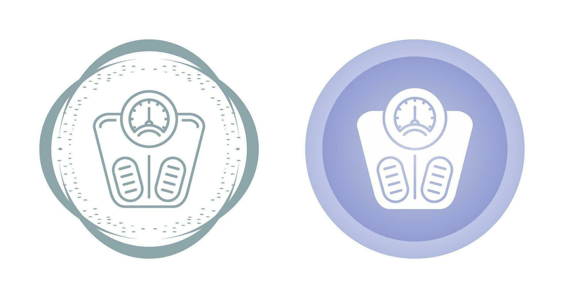 Weight Scale Vector Icon
