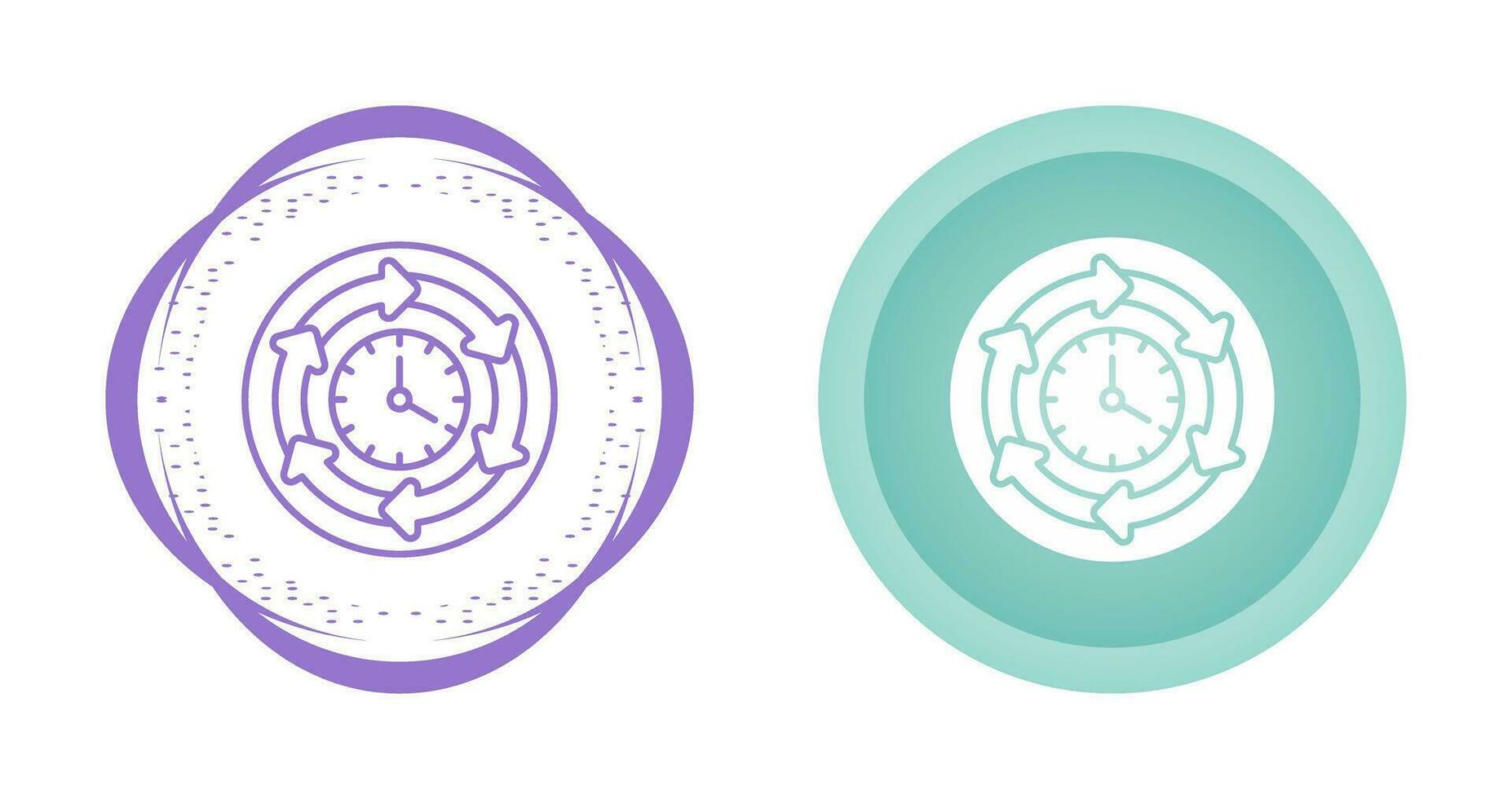 Processing Time Vector Icon
