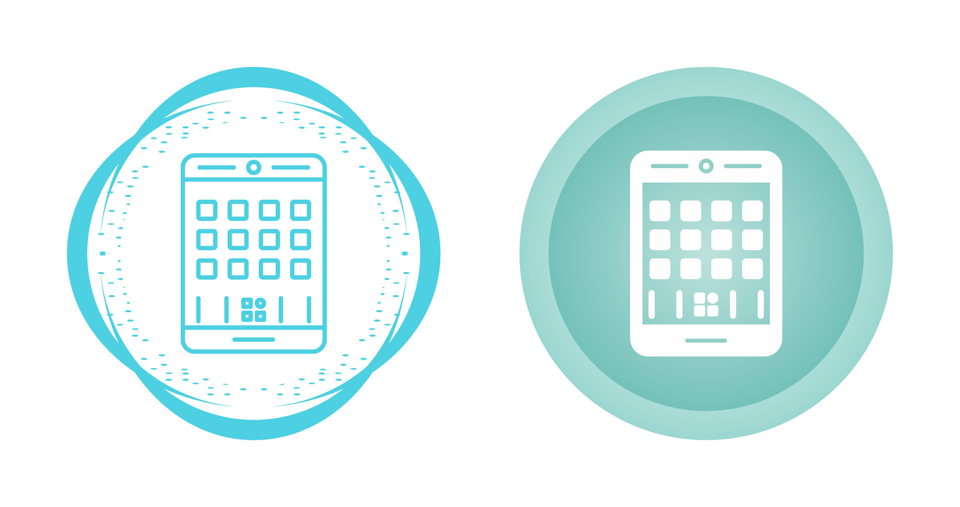 Mobiles App Vector Icon 28849994 Vector Art at Vecteezy