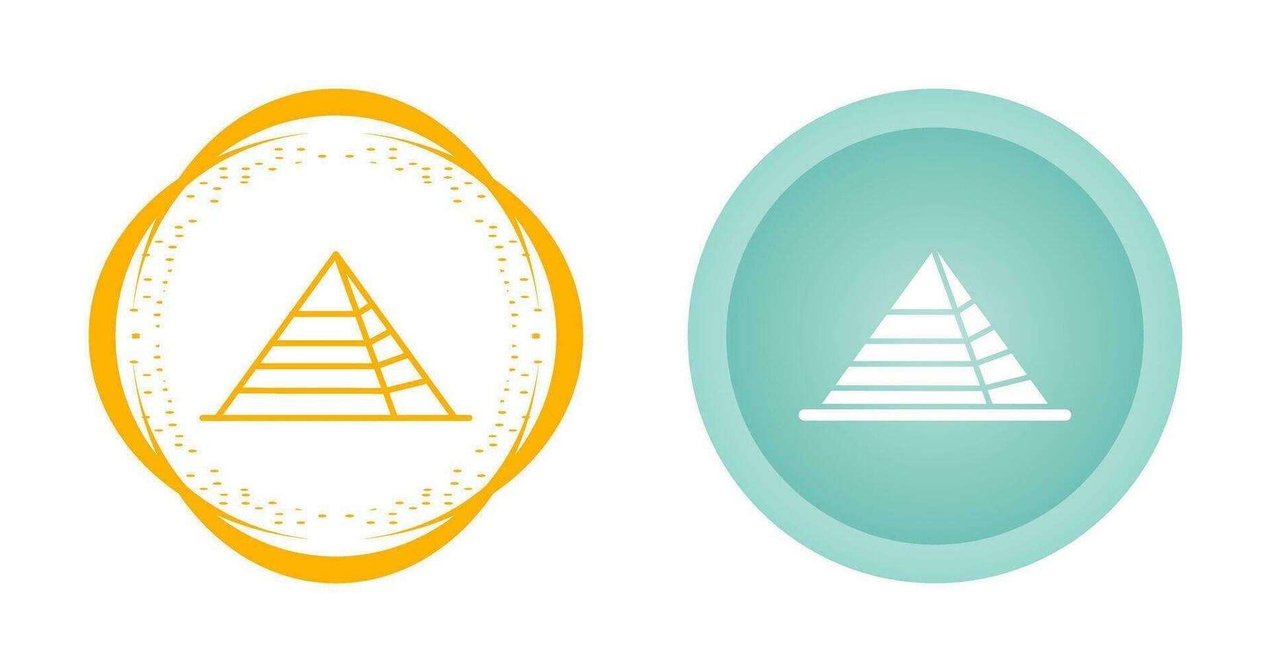 Pyramid Vector Icon