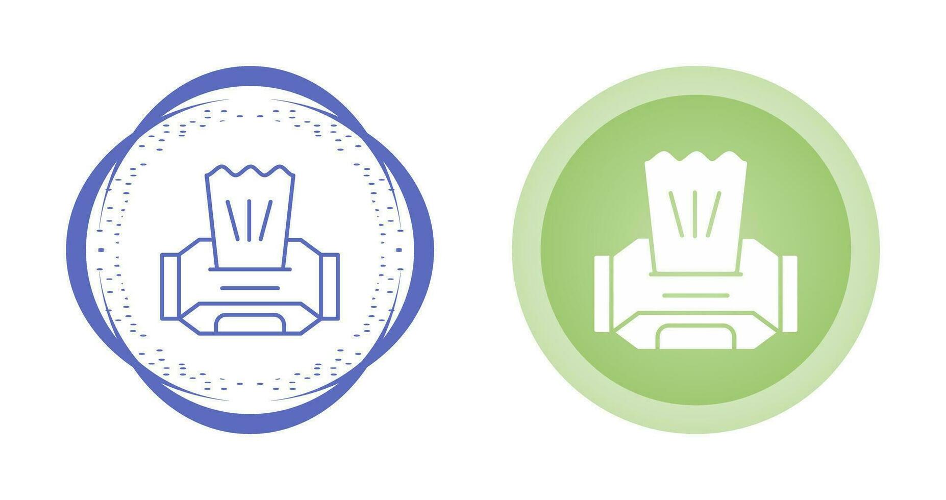Wet Wipes Vector Icon