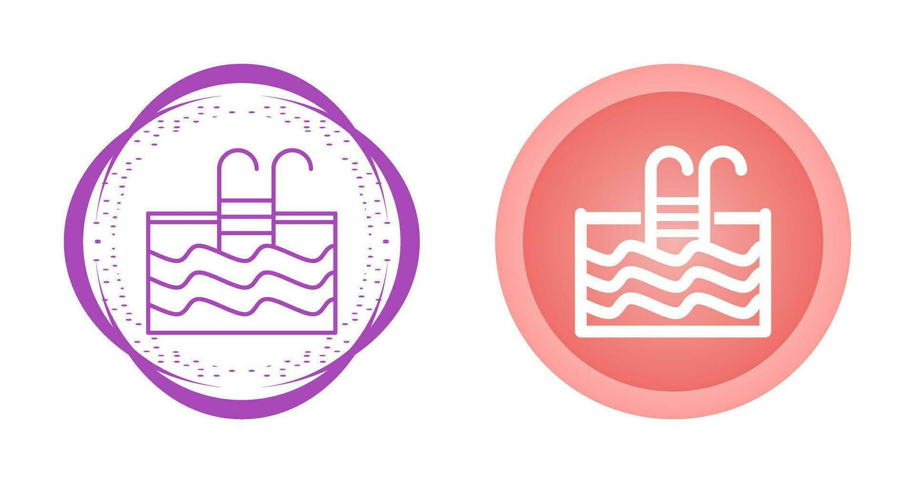 Swimming Pool Vector Icon