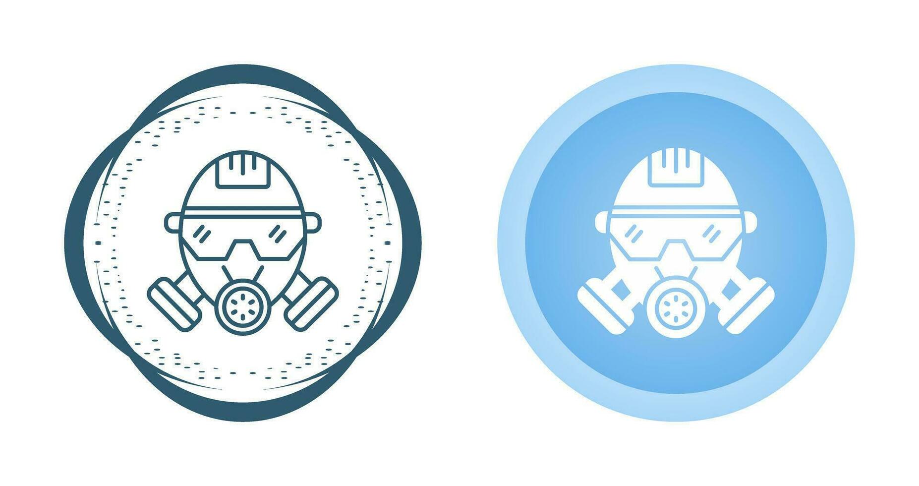 Gas Mask Vector Icon