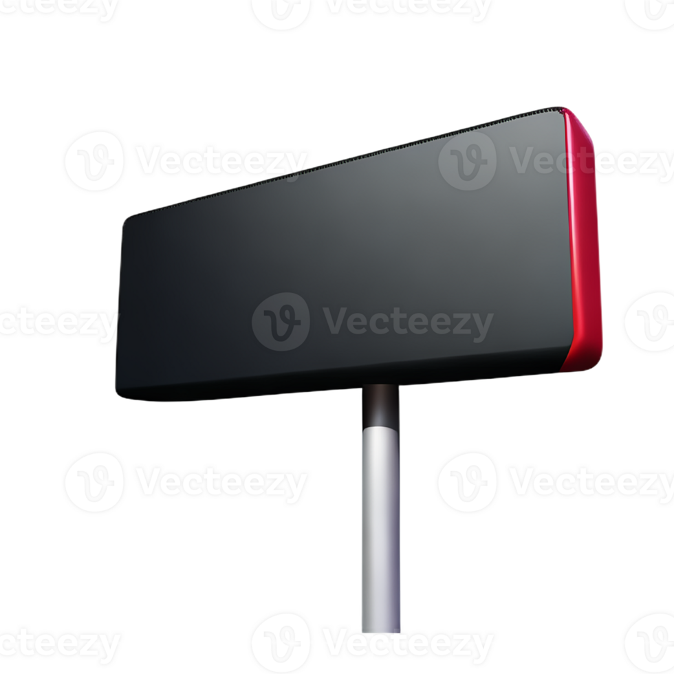 billboard 3d rendering icon illustration png