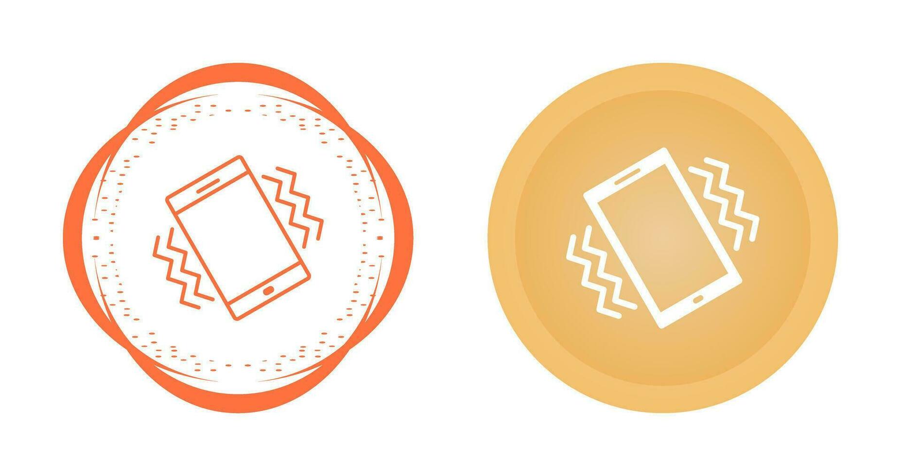 Vibration mode Vector Icon