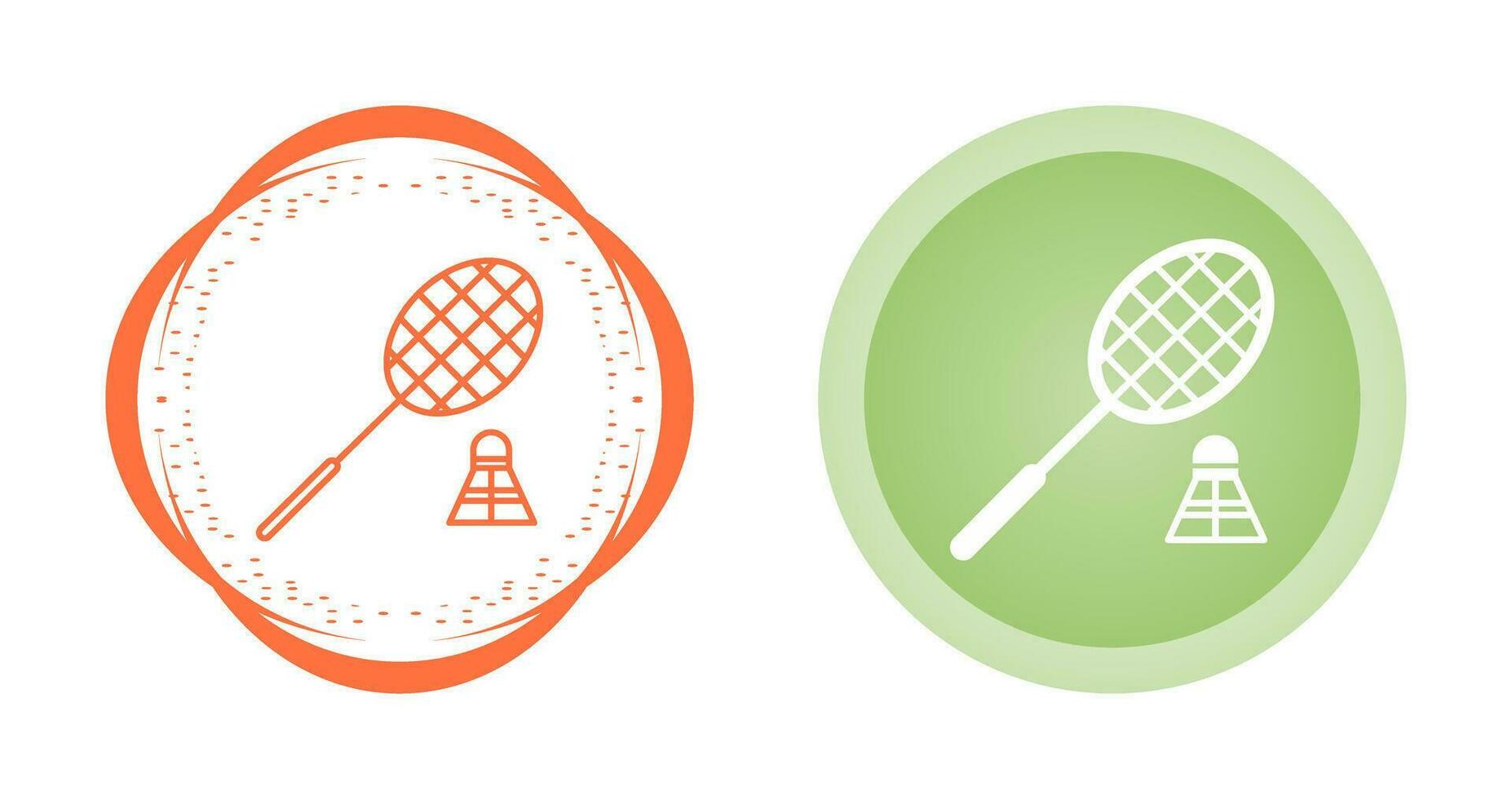 Badminton Vector Icon