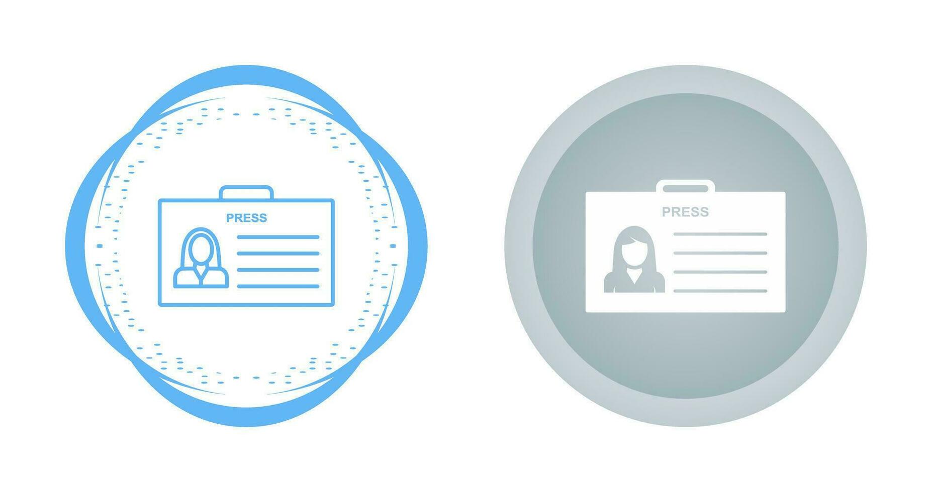 Female ID Vector Icon