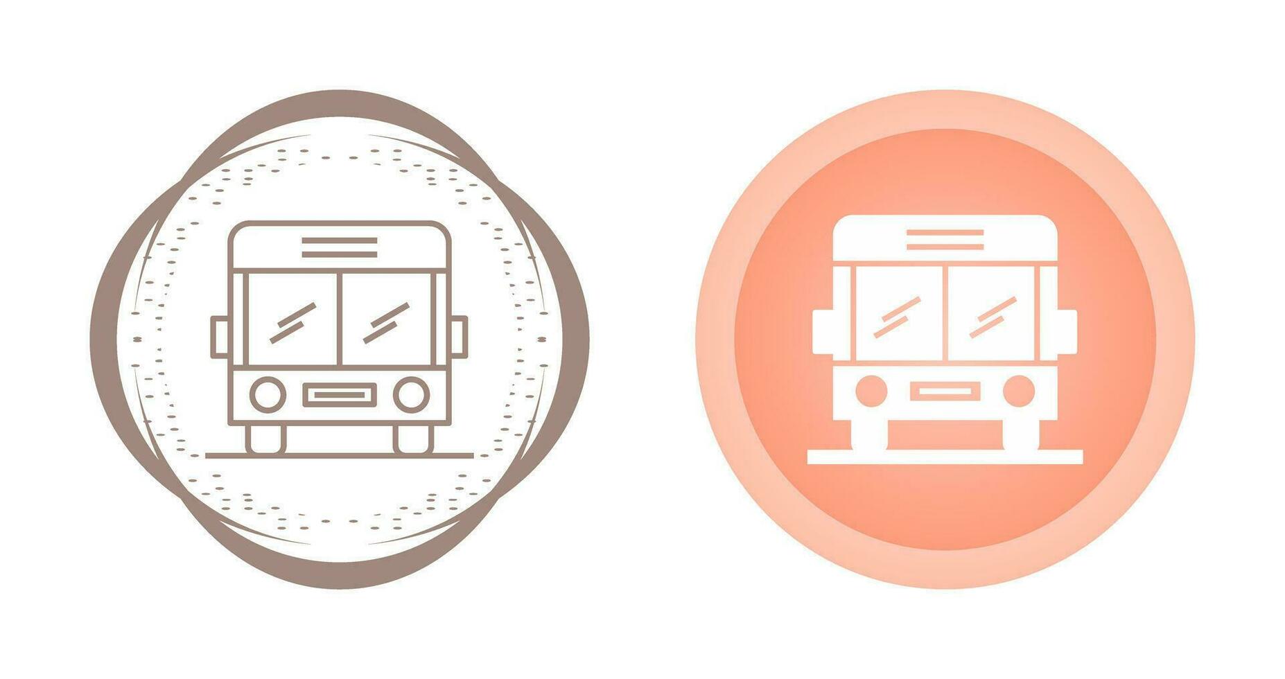 School bus Vector Icon