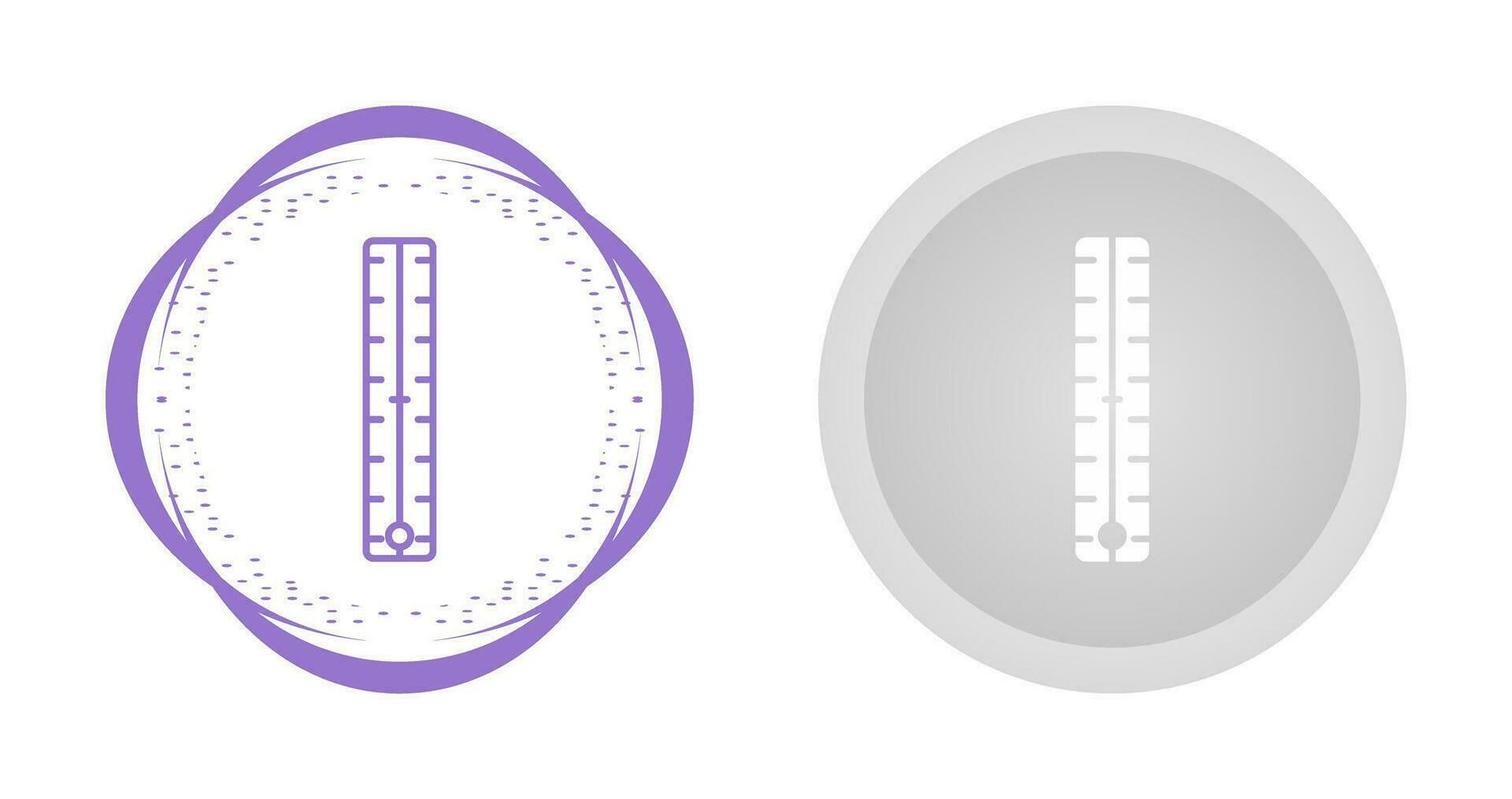 termómetro vector icono