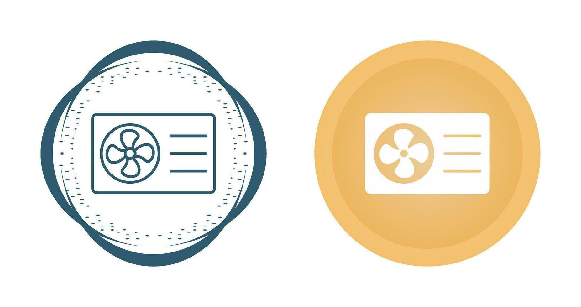 AC Outside Unit Vector Icon