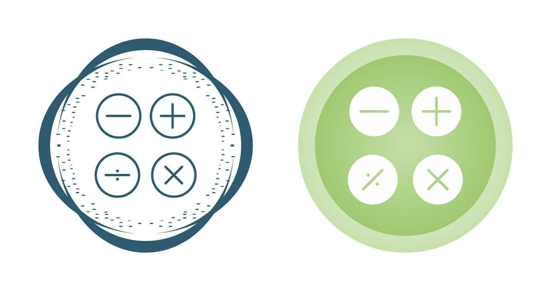 Math Symbols Vector Icon